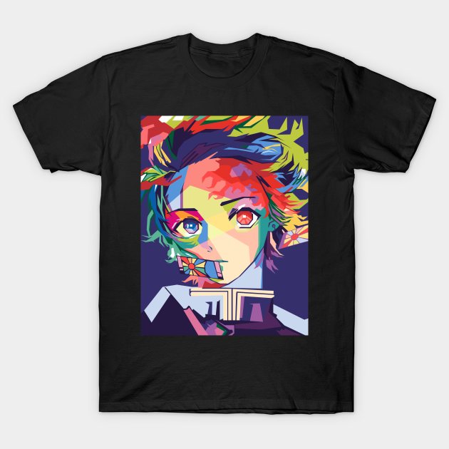 TANJIRO DEMON SLAYER T-Shirt by WPAP 